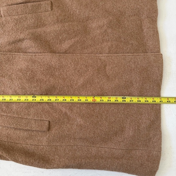 J Crew Daphne Italian Boiled Wool Topcoat Size 20 NWT - Picture 7 of 8